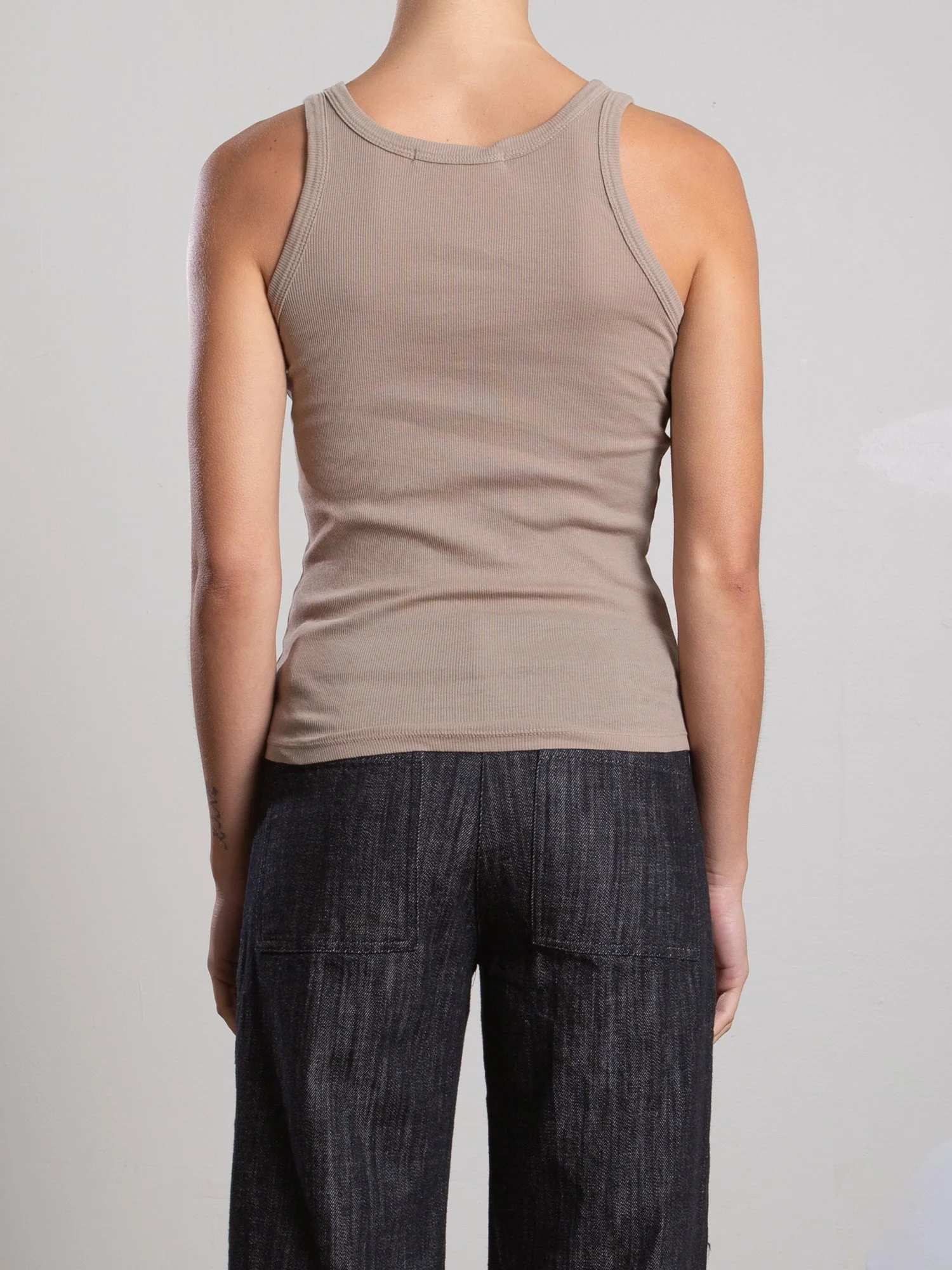 Cass Tank in Lightweight Rib - Foundation - Image 3