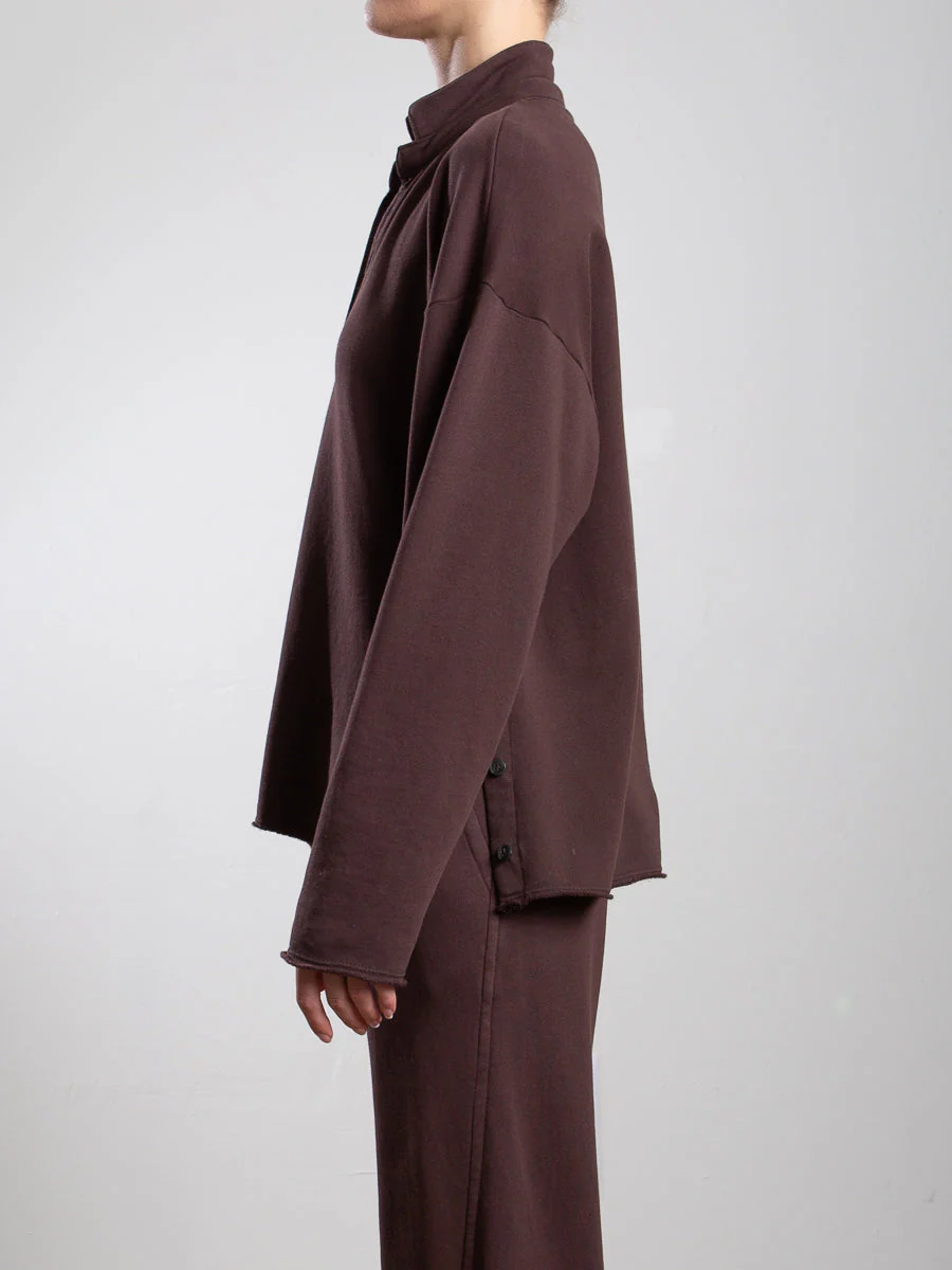 Chad Pullover in French Terry - Bittersweet - Image 3