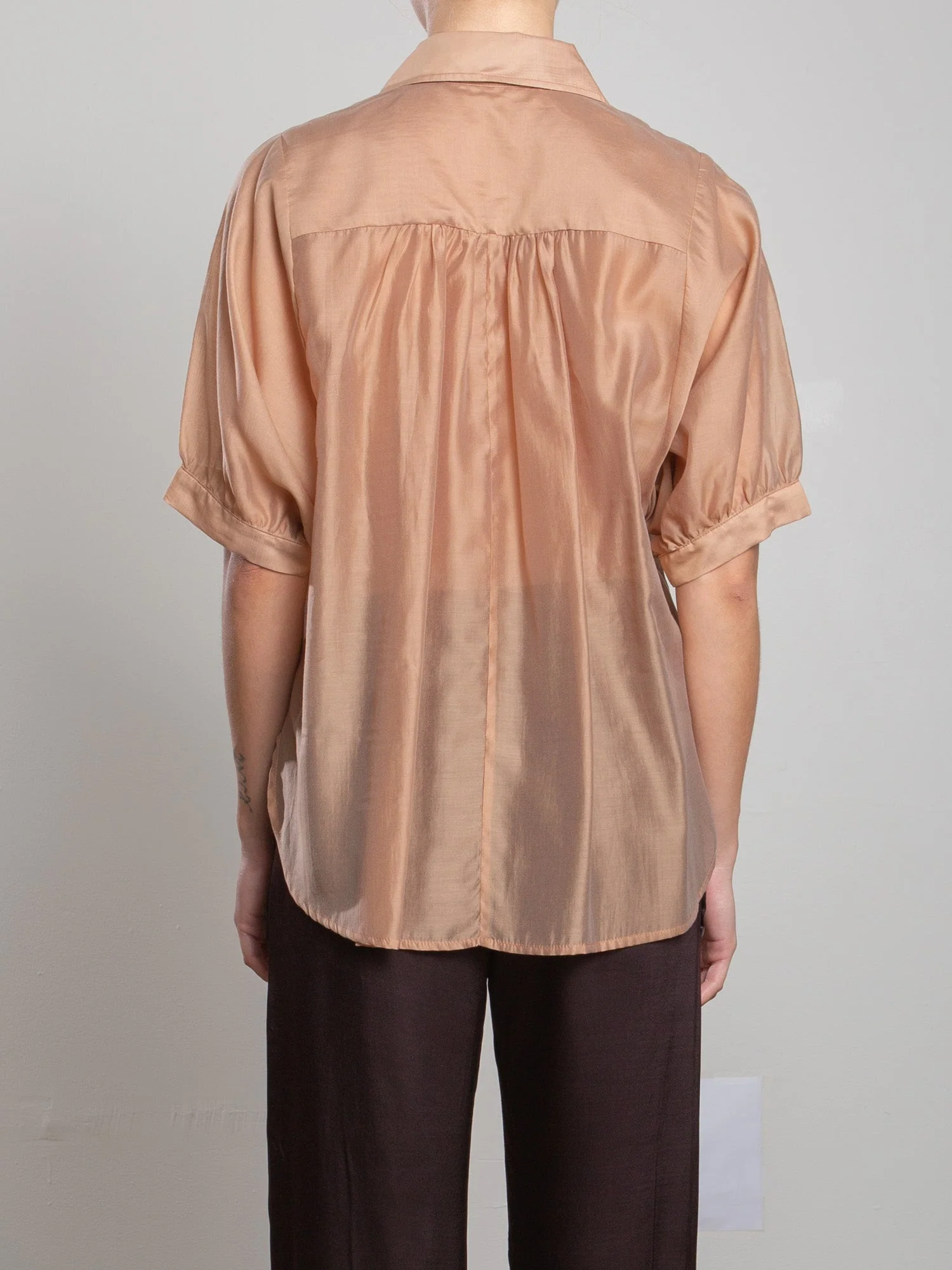 Claude Shirt in Gossamer - Brulee - Image 4