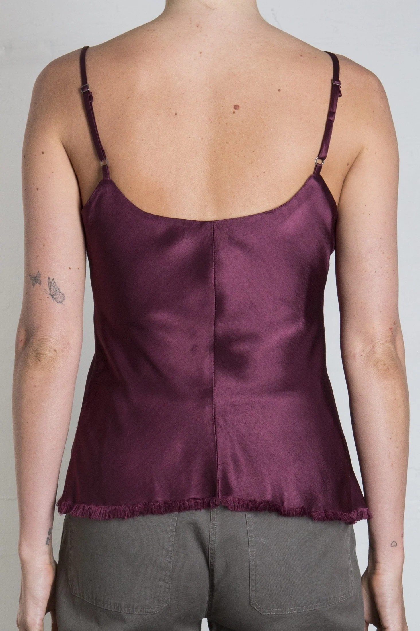 Dawn Cami Vintage Satin - Fig - Image 5