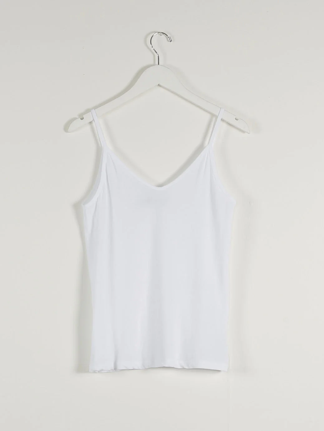 Camelia Cami in Lightweight Jersey - White - Image 4