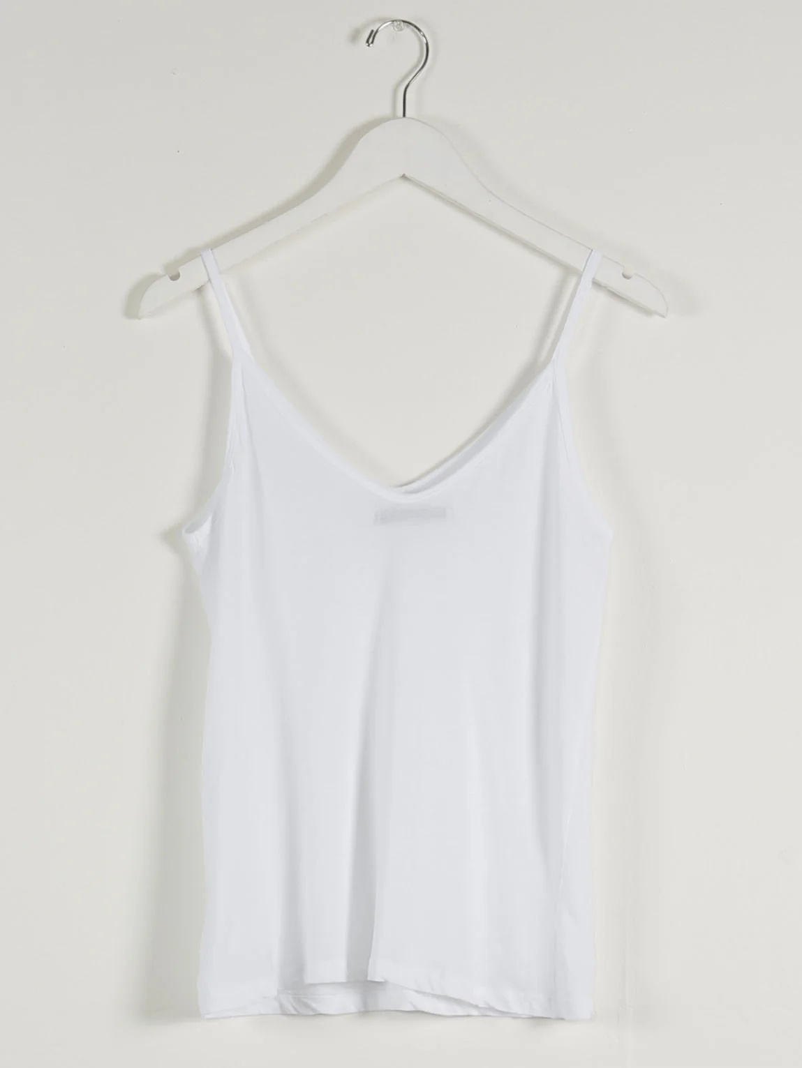 Camelia Cami in Lightweight Jersey - White - Image 5