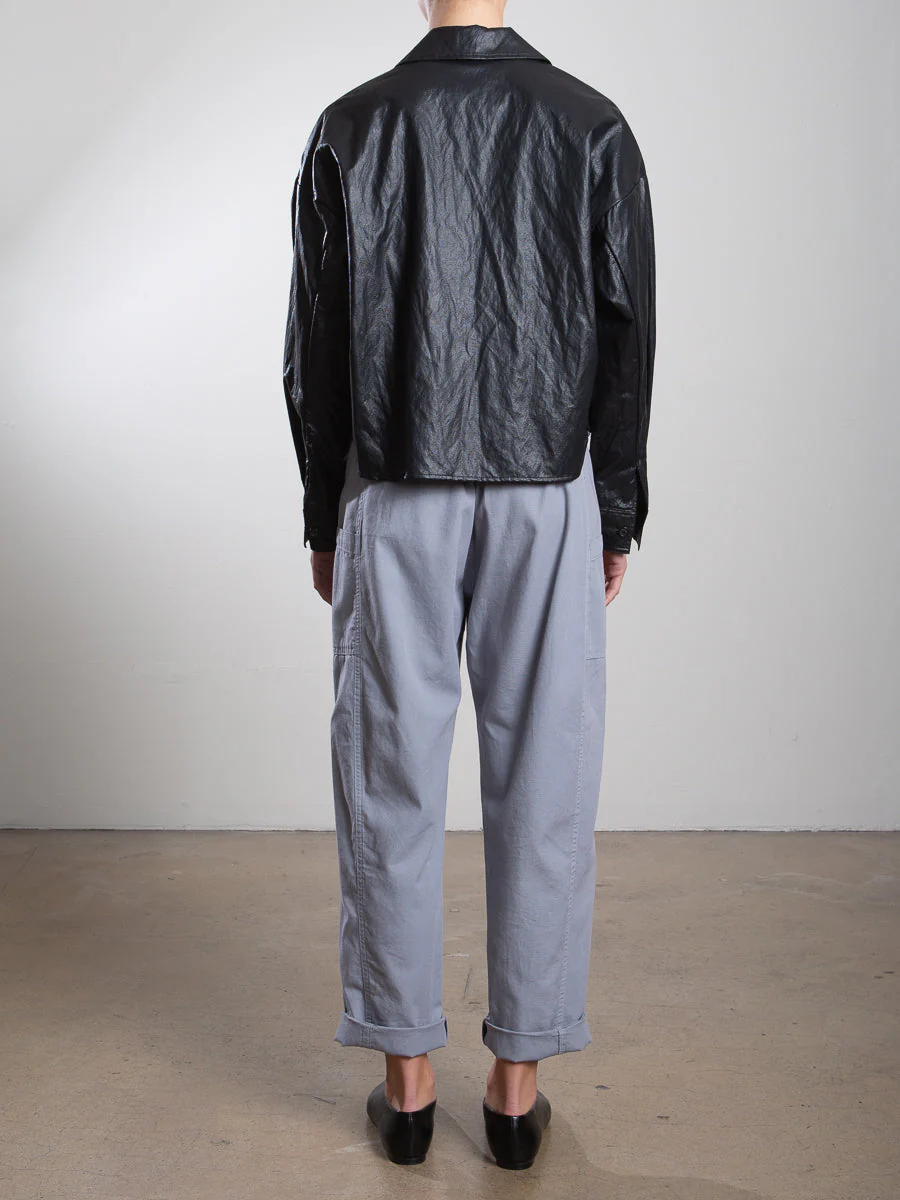 Torrance Pant in Paperweight Cotton - Slate - Image 3